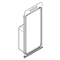Visipak Thermoform-CLAMSHELL-6.588-2.938-3.187-2.281-1.250-5.500-2.375-0.015-CLEAR-L11705-, 385PK 001636 - alternate 1